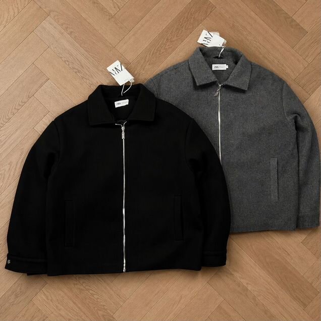 Пальто укороченное Zara унисекс