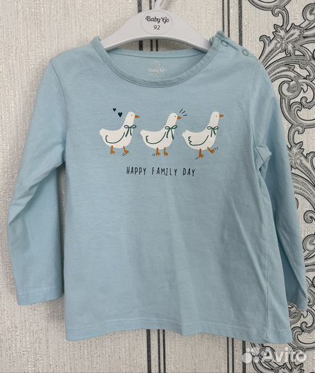 Кофточка лонгслив шорты 92 вещи пакетом