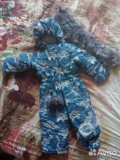 Зимний комбинезон для мальчика