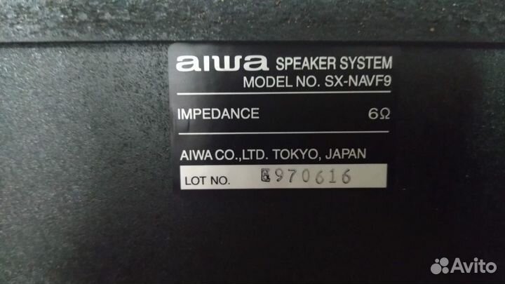 Колонки Aiwa SX-navf9 (Япония)