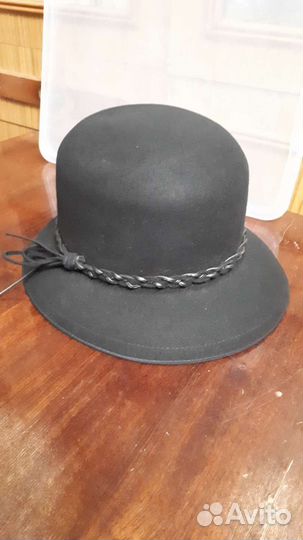 Шляпа фетровая женская, 56 и 58 размера