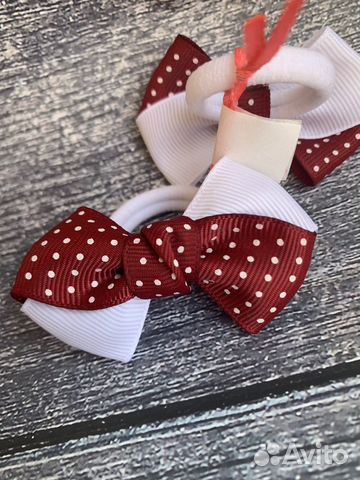 Резиночки для волос/бантики для волос