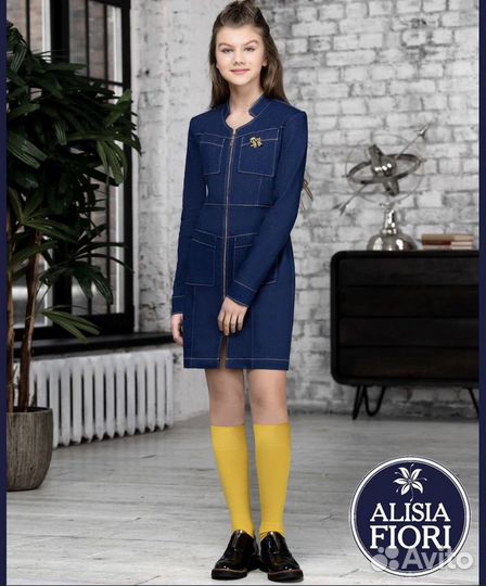 Платье denim для девочки