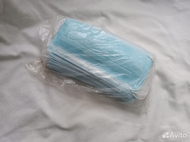 Маски медицинские одноразовые 50 шт