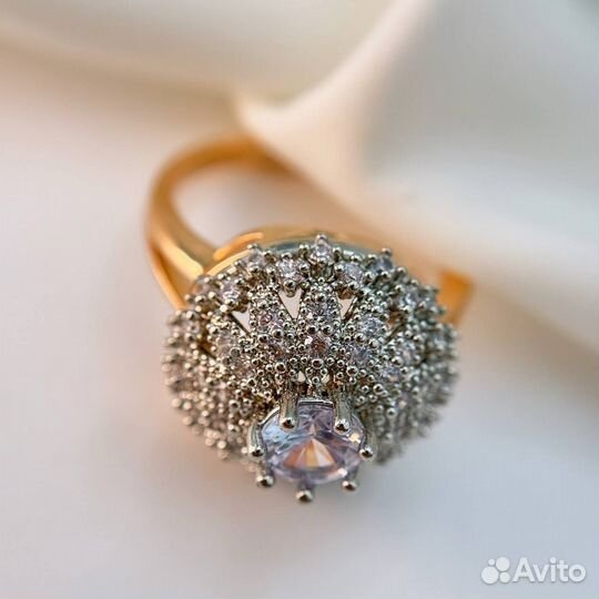 Серьги и кольцо комплект