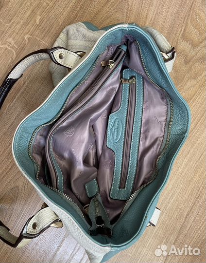 Сумка женская натуральная кожа бу