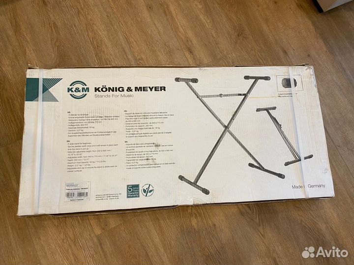 Стойка для клавишных Konig&meyer Yamaha YMR-KM-001