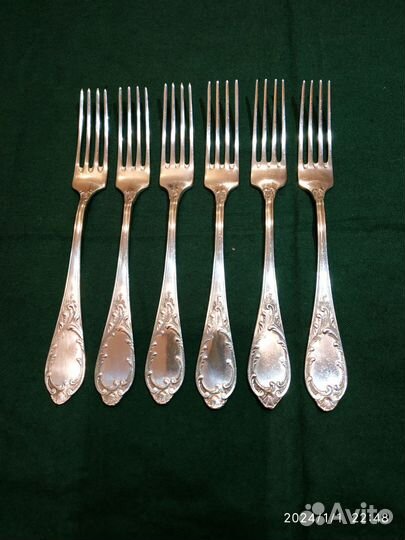 Ложки столовые мельхиоровые 