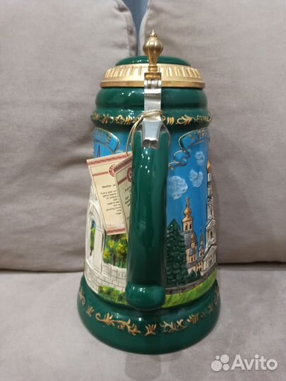 Пивная кружка Фарфор (фаянс) огромнаяэксклюзив