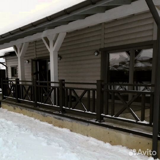 Ограждения из дпк