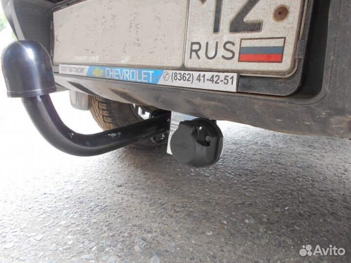 Фаркоп для Нива Шевроле под газовое оборудование