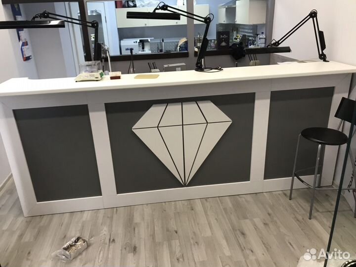 Стойка администрации, ресепшн, новый. Бриллиант