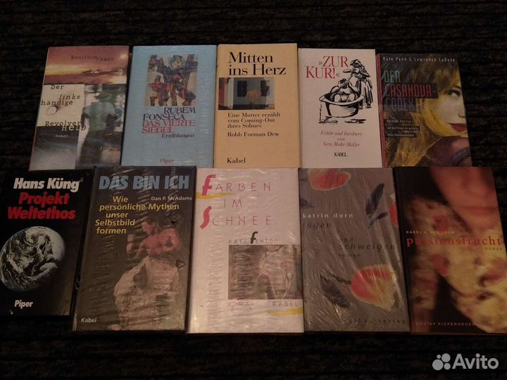 Книги на французском, немецком, испанском и др.яз