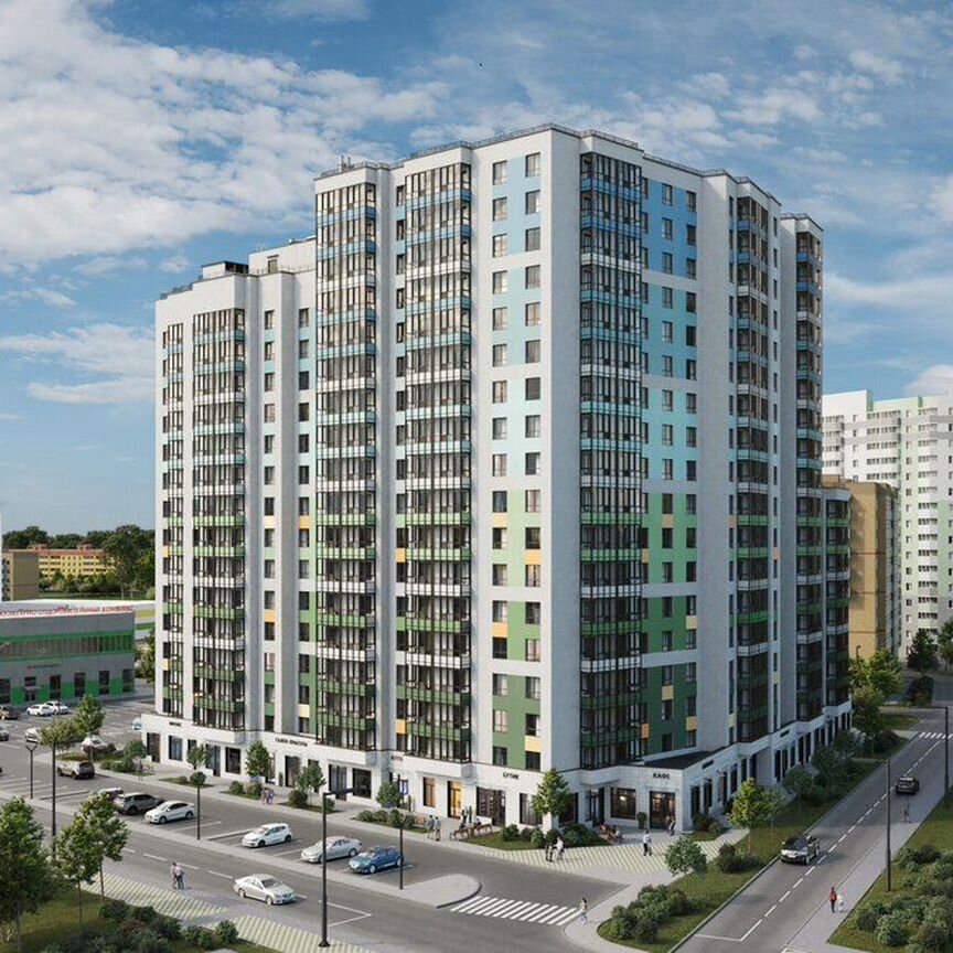 3-к. квартира, 67,8 м², 3/9 эт.