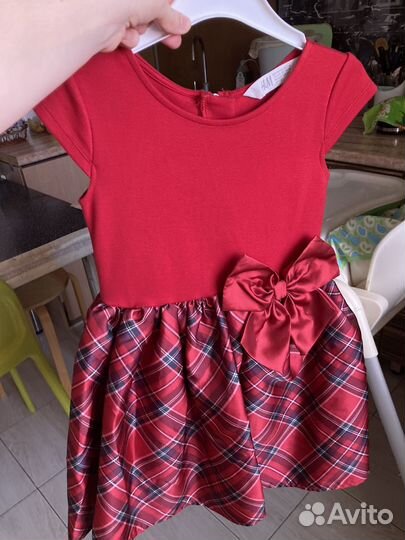 Нарядное платье hm 110-116