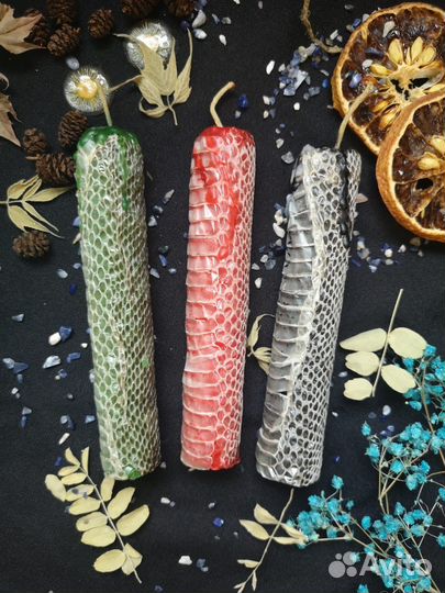 Набор ритуальных свечей. Удача, деньги, любовь