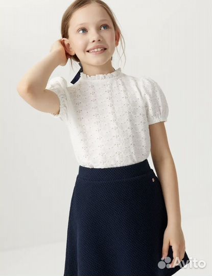 Школьная блузка sela для девочки