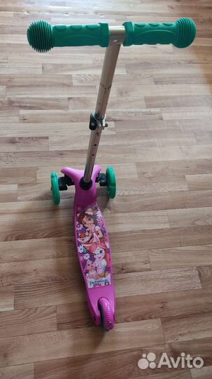 Самокат детский трехколесный бу