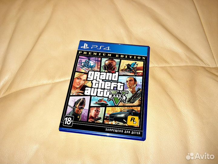 Grand Theft Auto V Premium - Игра для PS4 18+