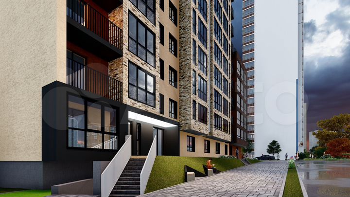 1-к. квартира, 36,6 м², 7/9 эт.