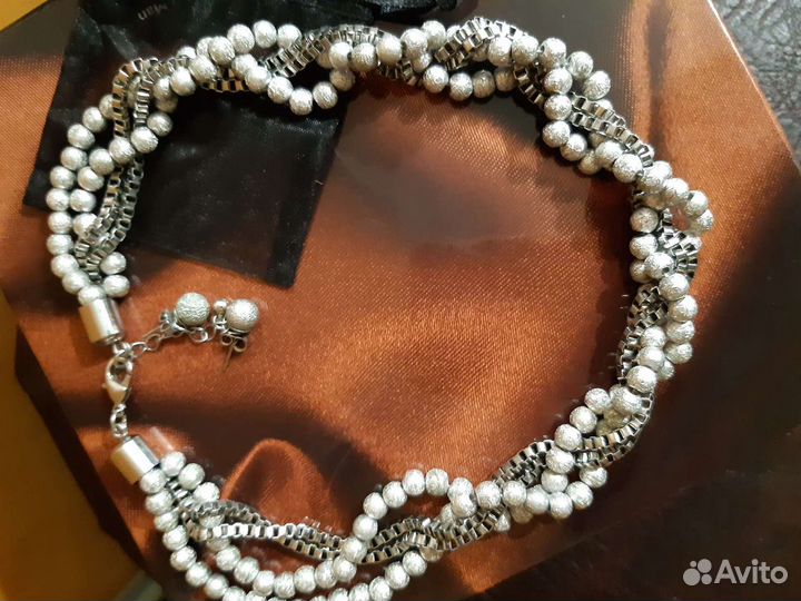 Бусы и серьги