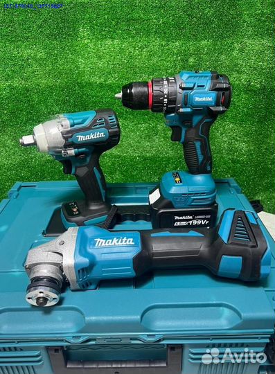 Набор 3 в1 Аналог Макита (Арт.77405)