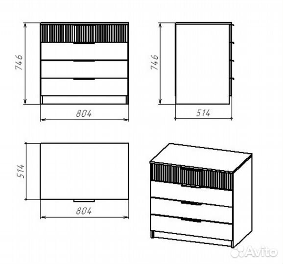 Джерси Комод км-001