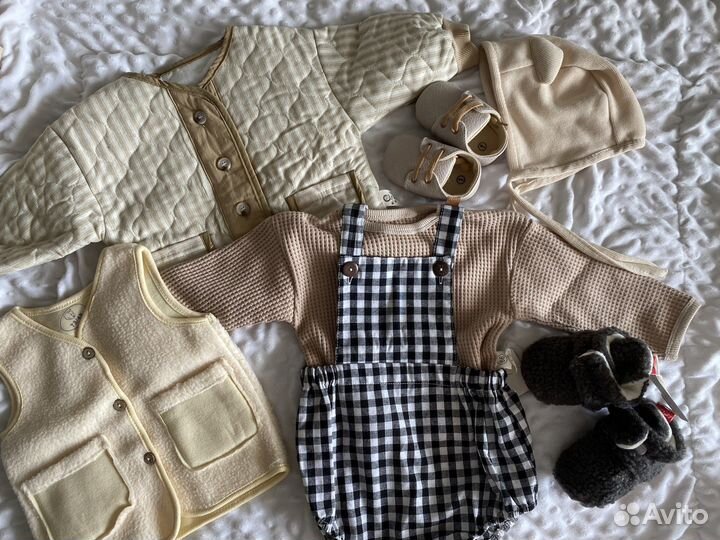 Новые вещи пакетом на мальчика 62,68,74