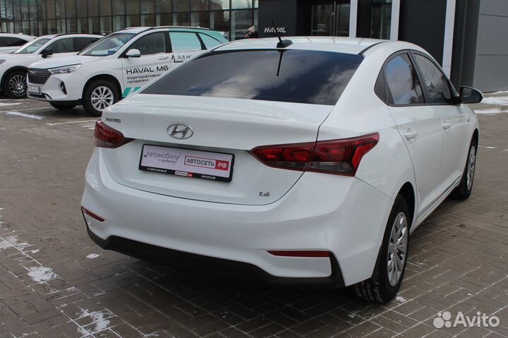Hyundai Solaris 1.6 AT, 2018, 53 720 км