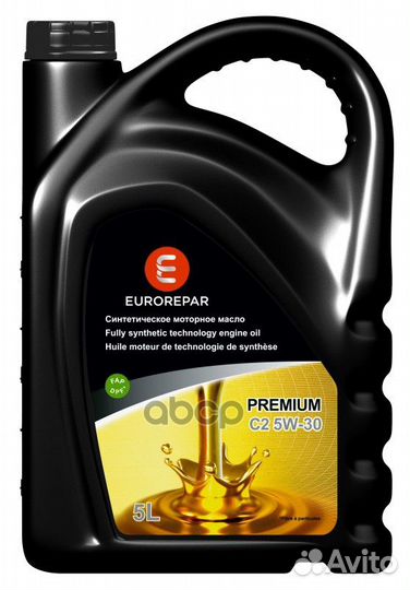 Масло моторное eurorepar Premium 5W-30 5л