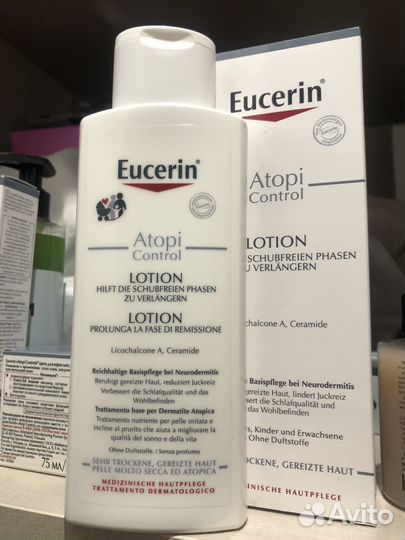 Eucerin atopi control крем масло лосьон