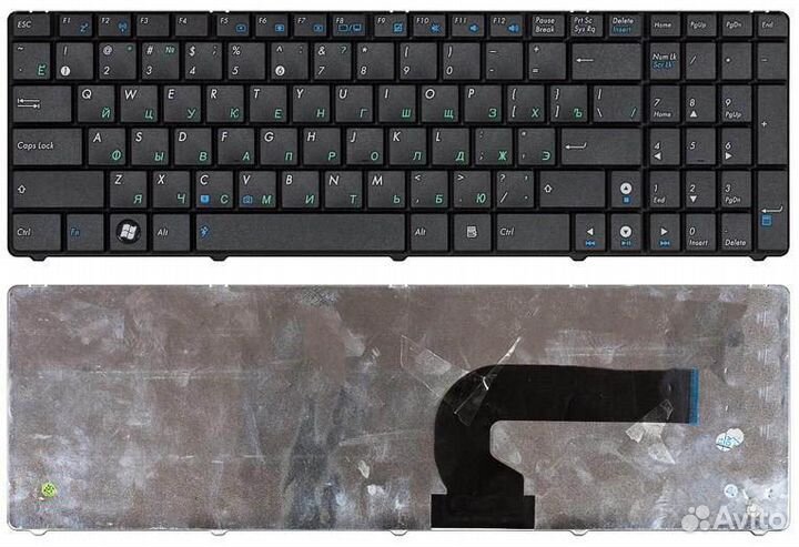 Клавиатура Asus N50, N51, N61, F90, N90 черная
