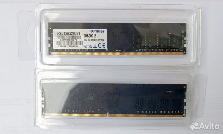 Sdram DDR4 3200 MhZ Patriot 9DS00216