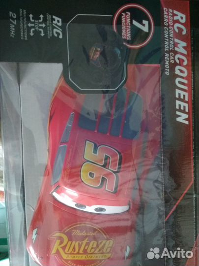 Молния Маквин Дисней на радиоуправлении