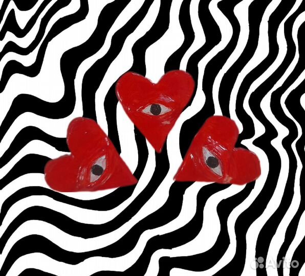 Пин сердечко