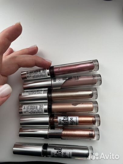 Жидкие тени и пигменты