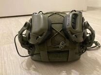 Комплект наушники Earmor M32+крепления на шлем