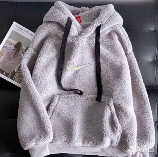 Худи / толстовка Nike барашек teddy