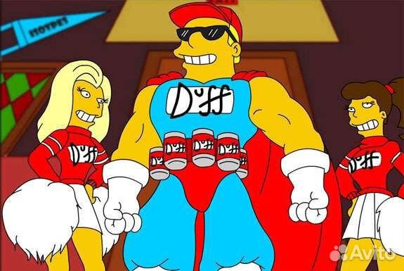 Коллекционная банка из мультфильма Симпсоны