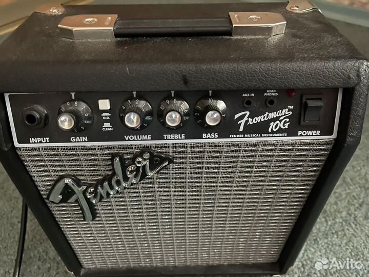 Комбоусилитель fender frontman 10G 10 watts