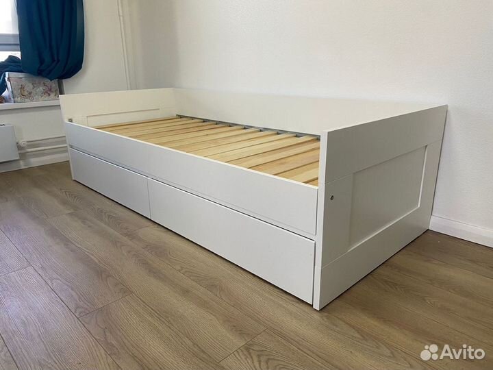 Кровать IKEA brimnes раздвижная 180х200 160х200