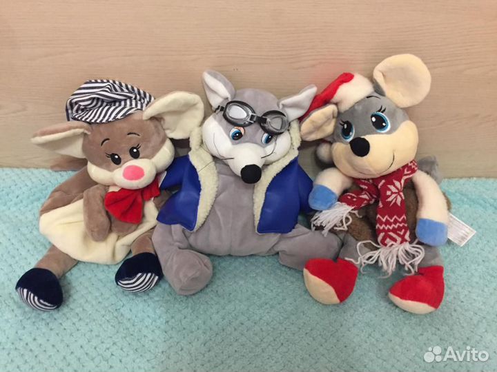 Игрушка Мышки рюкзаки для подарков