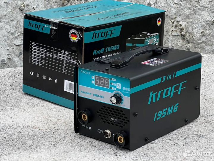 Полуавтомат Сварочный kroff 195 MG
