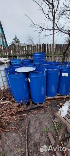 Бочка металлическая бу 200л