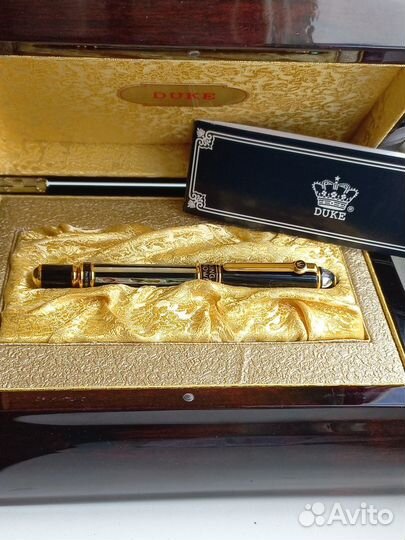 Перьевая ручка Duke Kin Crown перо18-каратного зол