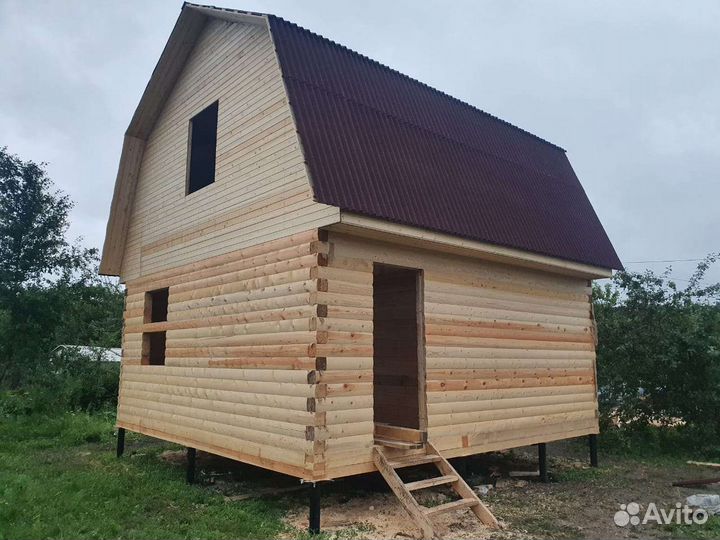 Строительство домов из профилированного бруса