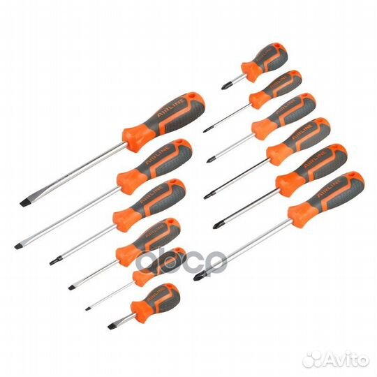 Набор отвёрток 12 пр. (sl3-sl8 ph0-ph2 square s