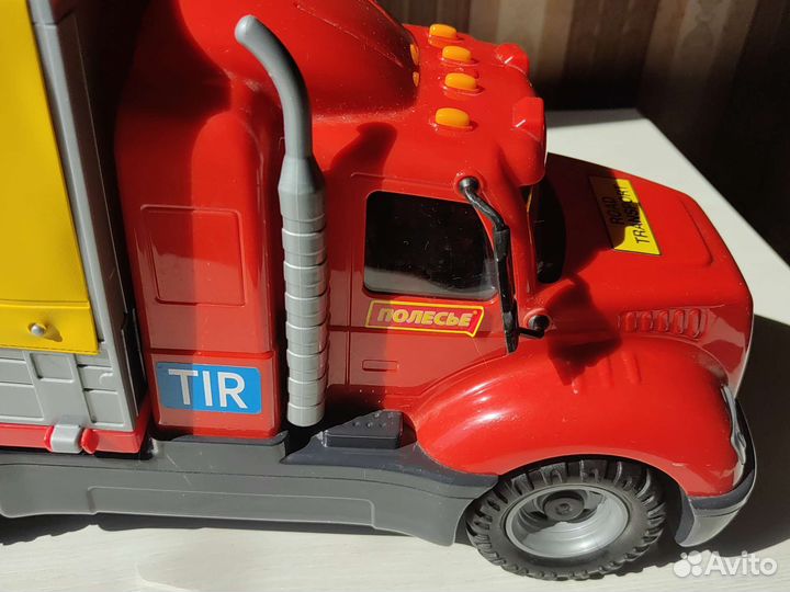 Игрушечный грузовик с тентом Полесье (wader)