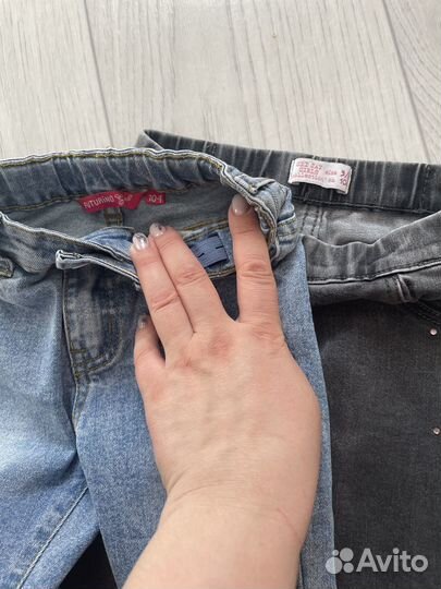Джинсы для девочки 104