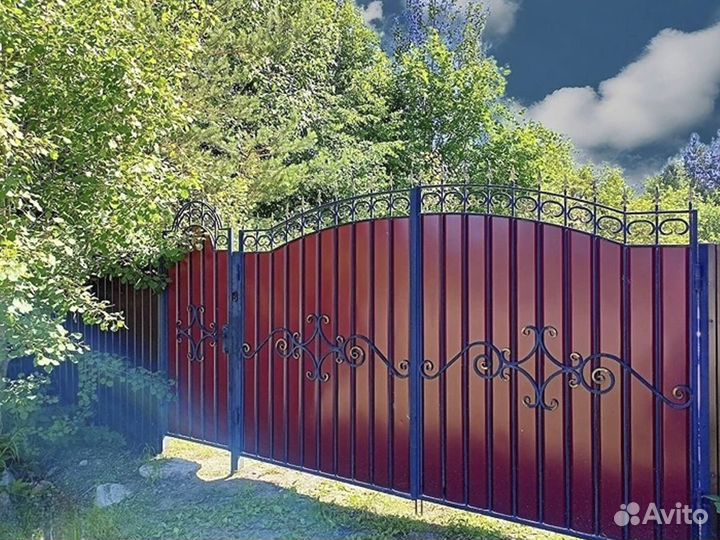 Забор из профлиста 2 м. 0,4 мм